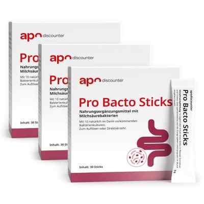Pro Bacto Probiotika Sticks mit Milchsäurebakterien