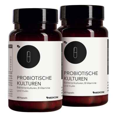 Probiotische Kulturen Kapseln 2X60 stk von MEDICOM Pharma GmbH PZN 15747070