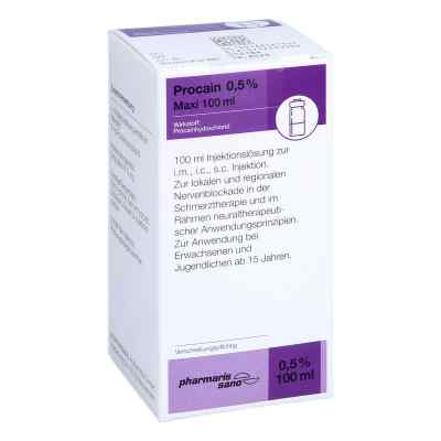 Procain 0.5% Maxi 100 Ml 100 ml von medphano Arzneimittel GmbH PZN 16816175