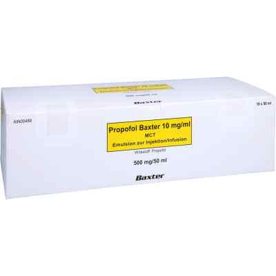 Propofol Baxter 10 mg/ml Mct Emul.z.inj./inf.dsfl.