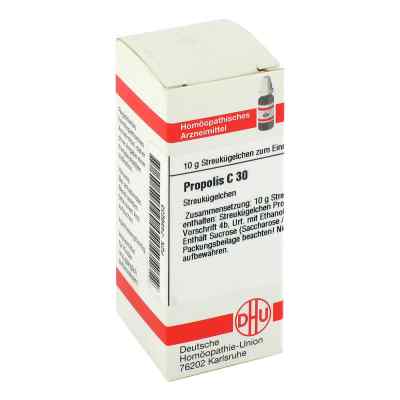Propolis C30 Globuli 10 g von DHU-Arzneimittel GmbH & Co. KG PZN 07459233