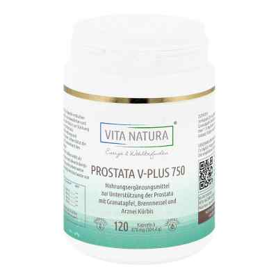 Prostata V-plus 750 mg Vegikapseln 120 stk von Vita Natura GmbH & Co. KG PZN 16759939