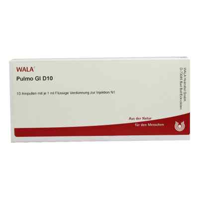 Pulmo Gl D10 Ampullen 10X1 ml von WALA Heilmittel GmbH PZN 03354572