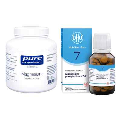 Pure Encapsulations Magnesiumcitrat & DHU Schüßler-Salz Nummer  