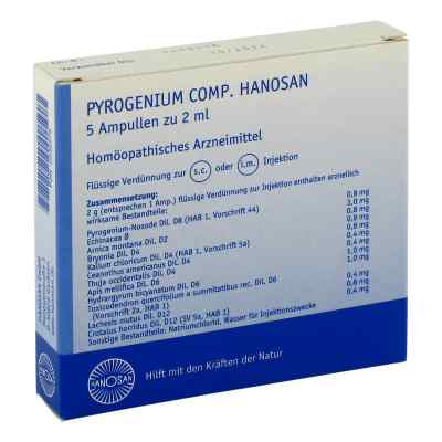 Pyrogenium compositus Hanosan Ampullen 5X2 ml von HANOSAN GmbH PZN 02235575