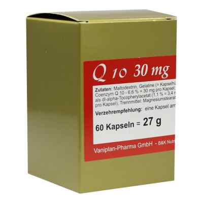 Q10 30 mg Kapseln 60 stk von FBK-Pharma GmbH PZN 02577471