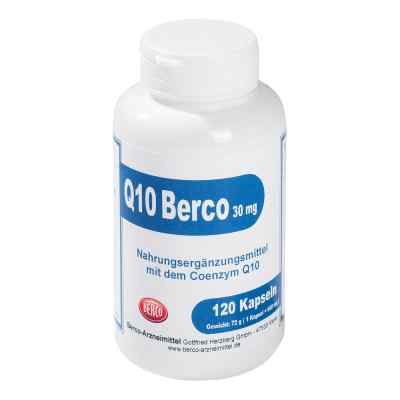 Q10 Berco 30 mg Kapseln 60 stk von Berco-ARZNEIMITTEL PZN 00458414