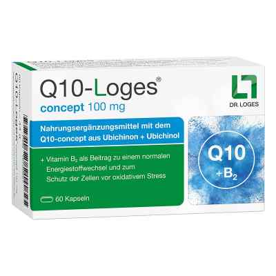 Q10-loges concept 100 mg Kapseln 60 stk von Dr. Loges + Co. GmbH PZN 16730657