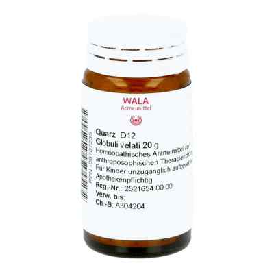 Quarz D12  Globuli 20 g von WALA Heilmittel GmbH PZN 08787235