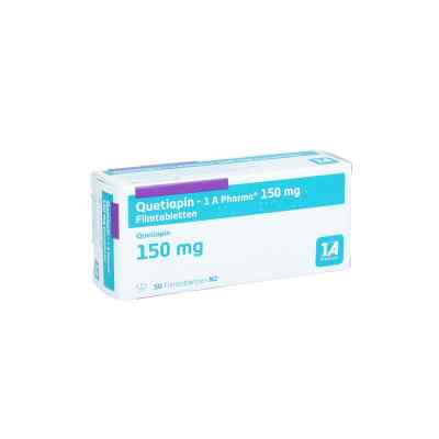 Quetiapin-1A Pharma 150mg 50 stk von 1 A Pharma GmbH PZN 09494831