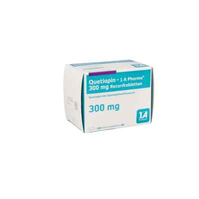 Quetiapin-1a Pharma 300 mg Retardtabletten 100 stk von 1 A Pharma GmbH PZN 09947184