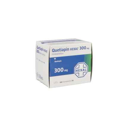 Quetiapin Hexal 300 mg Filmtabletten 100 stk von Hexal AG PZN 09339295