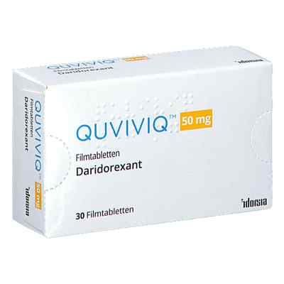 Quviviq 50 Mg Filmtabletten 30 stk von Idorsia & Berlin-Chemie PZN 18113124