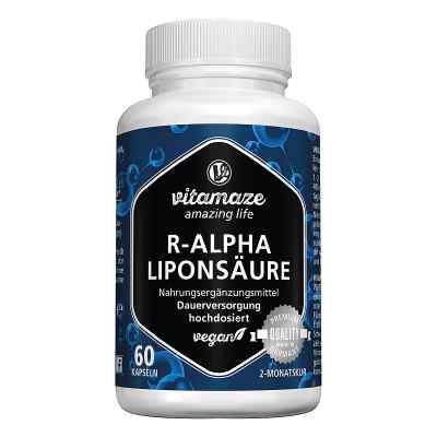 R-Alpha-Liponsäure 200 mg hochdosiert vegan Kapseln