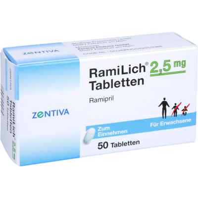 RamiLich 2,5mg 50 stk von Zentiva Pharma GmbH PZN 01983602