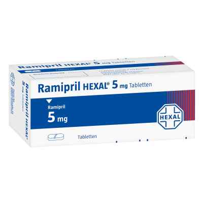 Ramipril HEXAL 5mg 100 stk von Hexal AG PZN 00761271