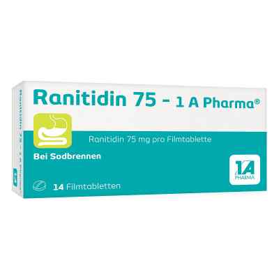 Ranitidin 75-1A Pharma 14 stk von 1 A Pharma GmbH PZN 03711888