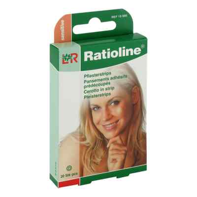 Ratioline sensitive Pflasterstrips rund 20 stk von Lohmann & Rauscher GmbH & Co.KG PZN 01805289