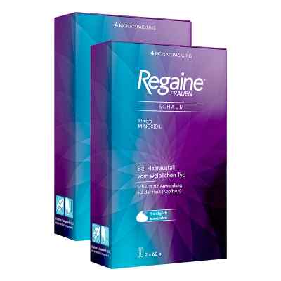 Regaine Frauen Schaum mit Minoxidil bei erblichem Haarausfall 