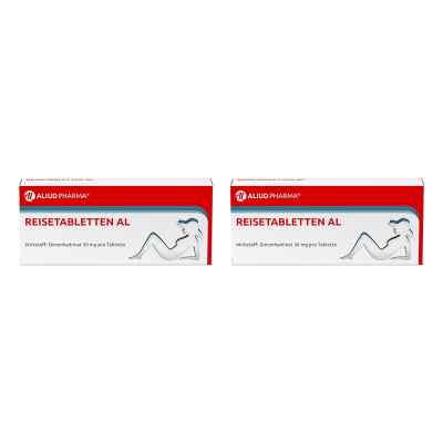 Reisetabletten AL bei Schwindel, Übelkeit und Erbrechen