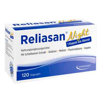 Reliasan Night Kapseln 120 stk von Green Offizin S.r.l. PZN 14050881