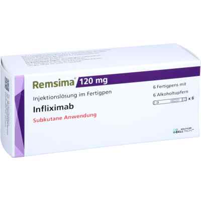 Remsima 120 Mg Injektionslösung Im Fertigpen 6 stk von Orifarm GmbH PZN 17422461