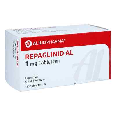Repaglinid AL 1mg 180 stk von ALIUD Pharma GmbH PZN 01511642