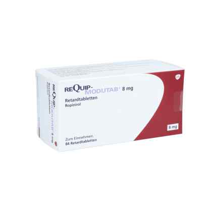 Requip-modutab 8 mg Retardtabletten 84 stk von Orifarm GmbH PZN 09001768