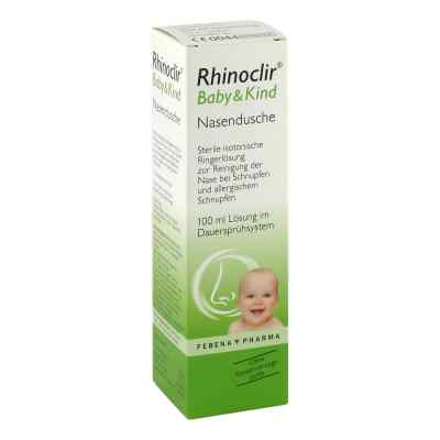 Rhinoclir Baby & Kind Nasendusche Lösung 100 ml von Febena Pharma GmbH PZN 08759569