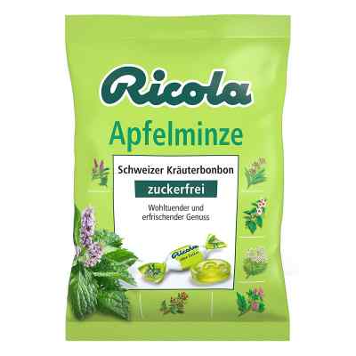 Ricola ohne Zucker Beutel Apfelminze Bonbons 75 g von Queisser Pharma GmbH & Co. KG PZN 01565477