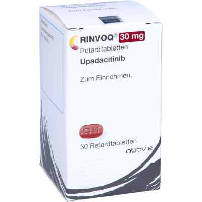 Rinvoq 30 Mg Retardtabletten 30 stk von AbbVie Deutschland GmbH & Co. KG PZN 17397645