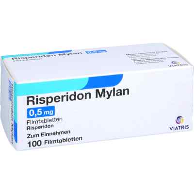 Risperidon Mylan 0,5 mg Filmtabletten 100 stk von Viatris Healthcare GmbH PZN 07621515