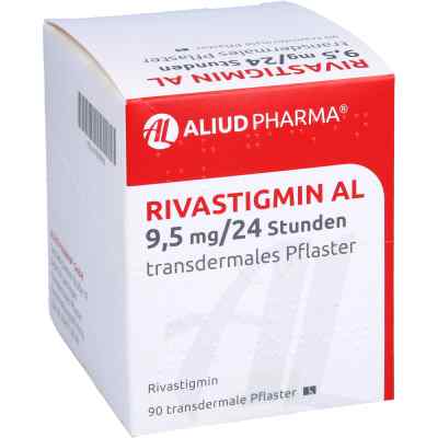 Rivastigmin AL 9,5mg/24 Stunden 90 stk von ALIUD Pharma GmbH PZN 04369860