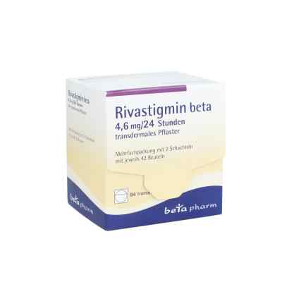 Rivastigmin beta 4,6mg/24 Stunden 84 stk von betapharm Arzneimittel GmbH PZN 09305190