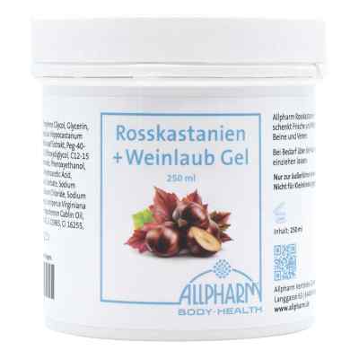 Rosskastanien+weinlaub Allpharm Premium Gel