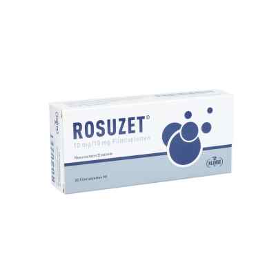 Rosuzet 10 mg/10 mg Filmtabletten 30 stk von Aristo Pharma GmbH PZN 13750151