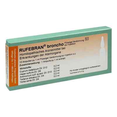 Rufebran broncho Ampullen 10 stk von COMBUSTIN Pharmazeutische Präpar PZN 03799268