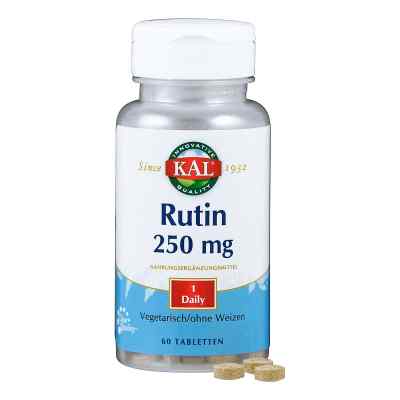 Rutin 250 mg Tabletten 60 stk von Nutraceutical Corporation PZN 06988662