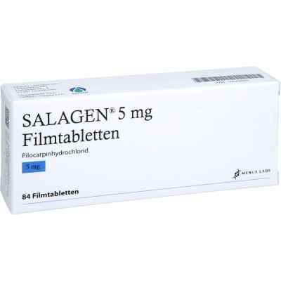Salagen 5 mg Filmtabletten 84 stk von Orifarm GmbH PZN 10629609
