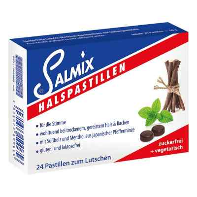 Salmix Halspastillen zuckerfrei 24 stk von Pharma Peter GmbH PZN 15895600