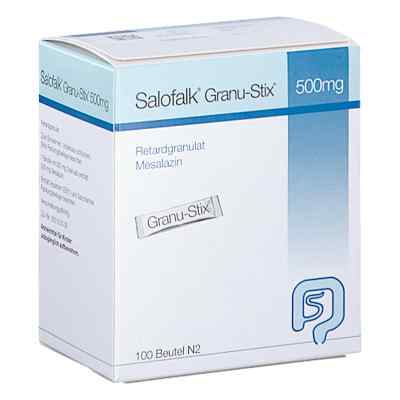 Salofalk Granu-stix 500 Mg Retardgranulat 100 stk von Dr. Falk Pharma GmbH PZN 18702524