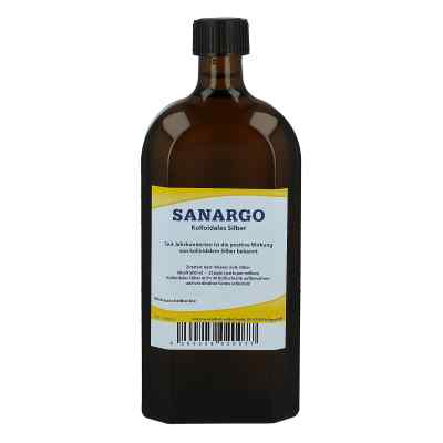 Sanargo kolloidales Silber Flaschen 500 ml von AGEV Gesundheitsmittel GmbH PZN 10186684