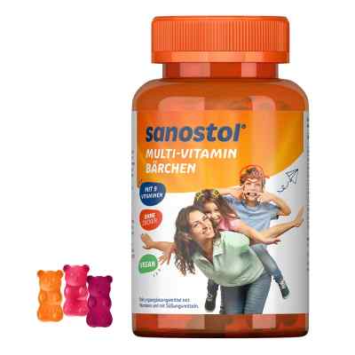 Sanostol Multi-vitamin Bärchen 60 stk von DR. KADE Pharmazeutische Fabrik  PZN 17873146