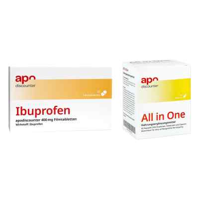 Schnupfen Sparset - Ibuprofen + All in one Kapseln