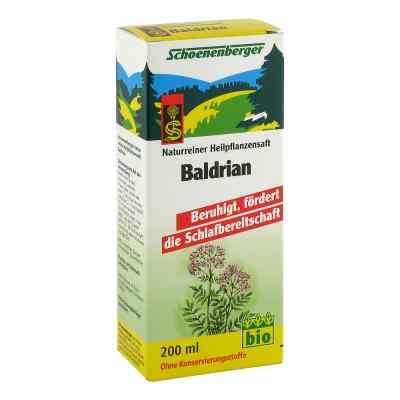 Schoenenberger Naturreiner Heilpflanzensaft Baldrian 200 ml von SALUS Pharma GmbH PZN 00692067