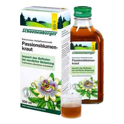 Schoenenberger Naturreiner Heilpflanzensaft Passionsblumenkraut 200 ml von SALUS Pharma GmbH PZN 13896914