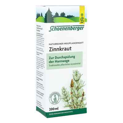 Schoenenberger Naturreiner Heilpflanzensaft Zinnkraut 200 ml von SALUS Pharma GmbH PZN 00692400