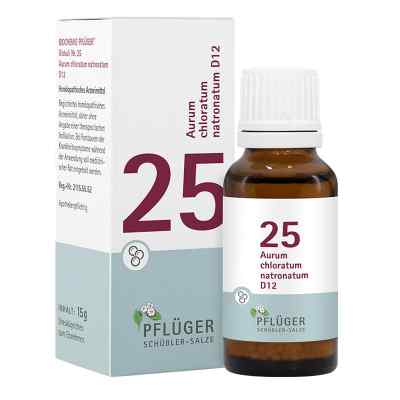 Schüßler Biochemie Pflüger 25 Aurum Chlorat.natron.d 12 Gl.