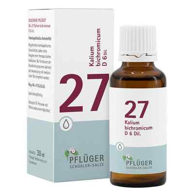 Schüßler Biochemie Pflüger 27 Kalium bichromic.D 6 Tropfen