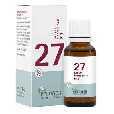 Schüßler Biochemie Pflüger 27 Kalium Bichromicum D12 Globuli